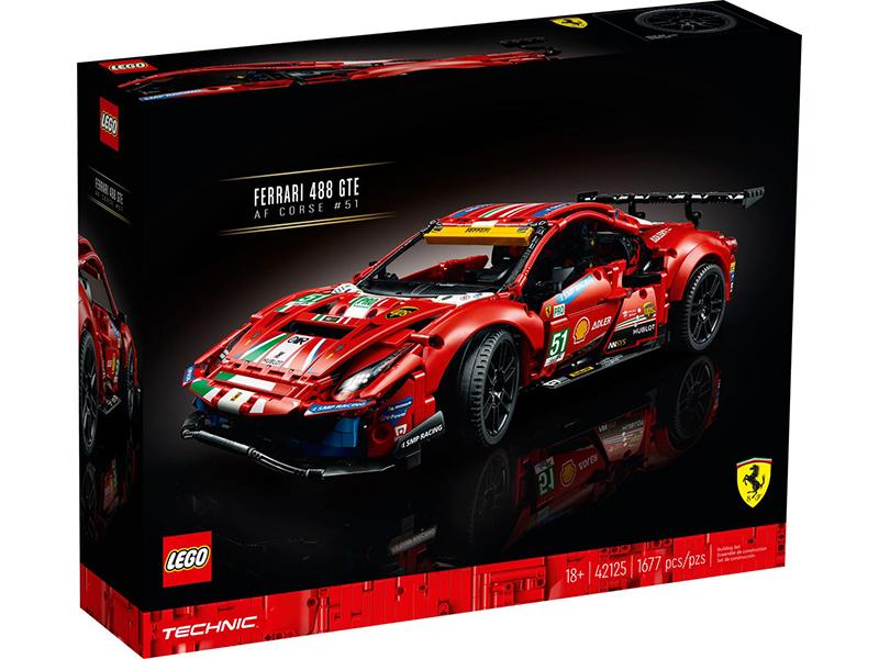 Конструктор Lego Technic Ferrari 488 GTE AF Corse 51 (42125) - изображение 1