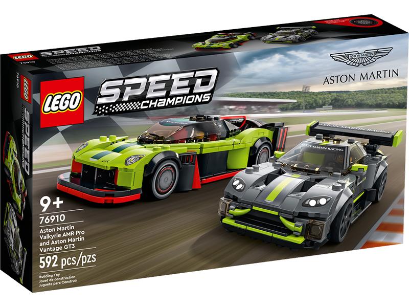 Конструктор Lego Speed Champions Aston Martin Valkyrie AMR Pro и Vantage GT3 (76910) - изображение 1