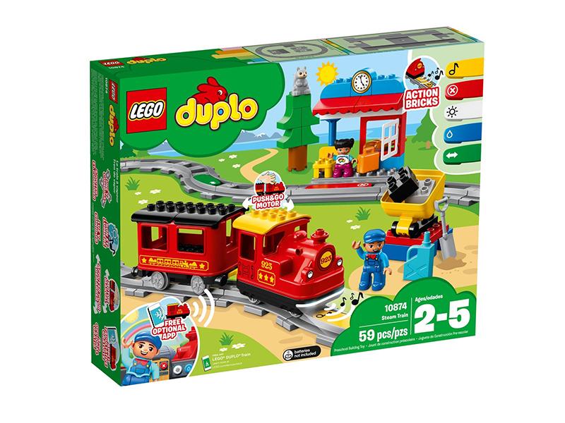 Конструктор Lego Duplo Поезд на паровой тяге (10874) - изображение 1