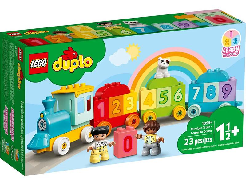 Конструктор Lego Duplo Поезд с цифрами — учимся считать (10954) - изображение 1