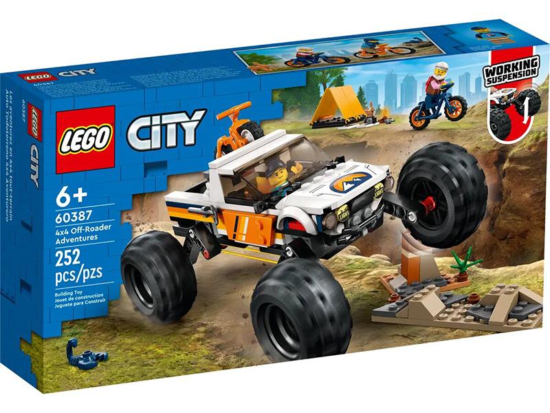 Конструктор Lego City Приключения на внедорожнике 4x4 (60387) - изображение 1