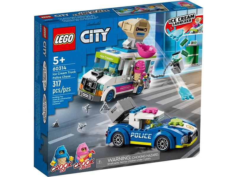 Конструктор Lego City Полицейское преследование фургона с мороженым (60314) - изображение 1