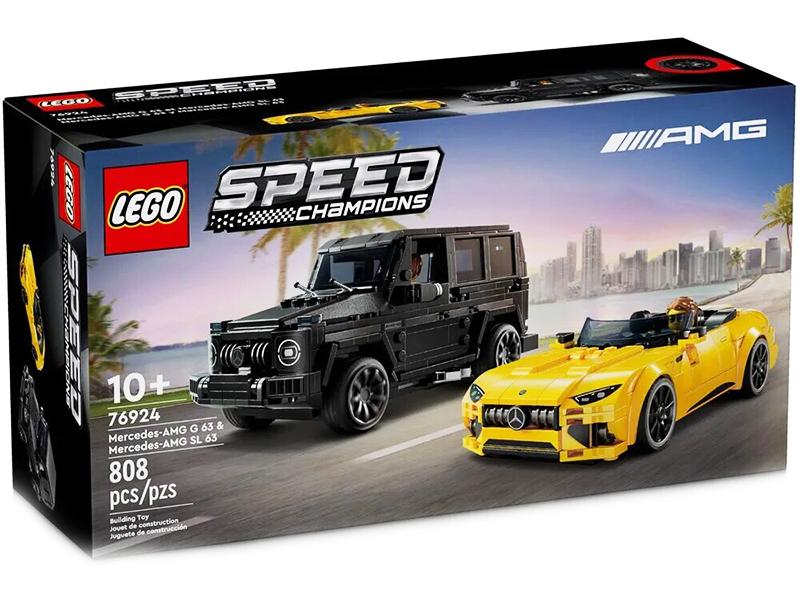 Конструктор Lego Speed Champions Mercedes-AMG G 63 & Mercedes-AMG SL 63 (76924) - изображение 1