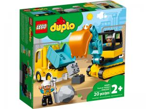 Конструктор Lego Duplo Грузовик и гусеничный экскаватор (10931)