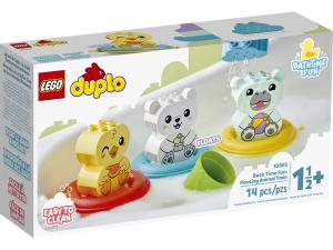 Конструктор Lego Duplo Приключения в ванной: плавучий поезд для зверей (10965)