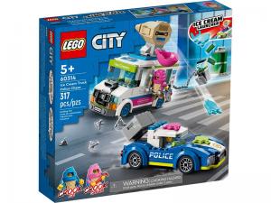 Конструктор Lego City Полицейское преследование фургона с мороженым (60314)