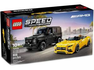 Конструктор Lego Speed Champions Mercedes-AMG G 63 & Mercedes-AMG SL 63 (76924)