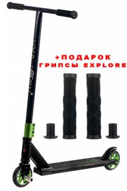 Трюковой Самокат Explore Fluber Super Hic Зеленый