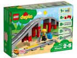 Конструктор Lego Duplo Железнодорожный мост и рельсы (10872) - изображение 1