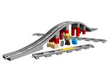 Конструктор Lego Duplo Железнодорожный мост и рельсы (10872) - изображение 2