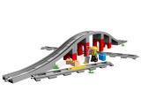 Конструктор Lego Duplo Железнодорожный мост и рельсы (10872) - изображение 3