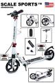Самокат Scale Sports SS-04 Белый - изображение 2