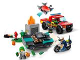 Конструктор Lego City Пожарная бригада и полицейская погоня (60319) - изображение 3