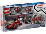 Конструктор Lego City Пит-стоп и пит-экипаж F1 с болидом Ferrari (60443) - изображение 7